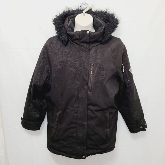 Penningtons Platinum Parka with Vegan Fur Trim - Picture 7 of 10